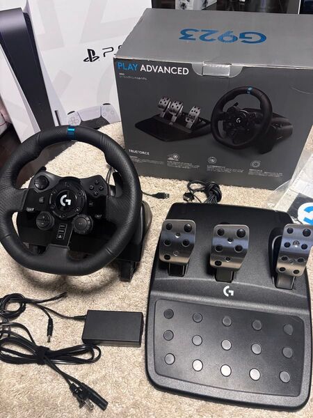 ★お得★【Logicool G923 ハンコン】グランツーリスモ7 セット可 PS5.PS4対応