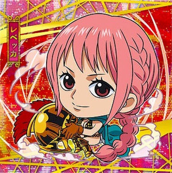 にふぉるめーしょん ワンピース大海賊シールウエハースLOG.5 SW5-11 レベッカ SR