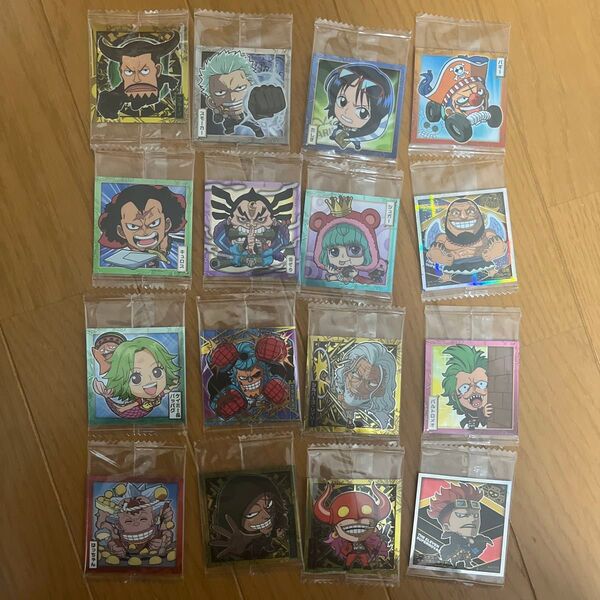 ワンピース にふぉるめーしょん ウエハース シール まとめ売り16枚