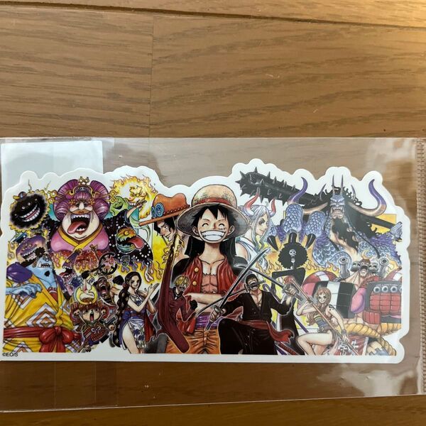 ONE PIECE DAY ステッカー「コミック表紙イラストステッカー99-101巻」