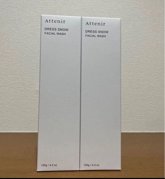 アテニア ドレススノー フェイシャルウォッシュ 120g 2本