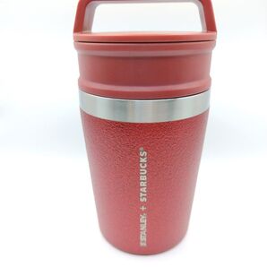 スターバックス★ステンレスボトル STANLEYグリッターレッド★