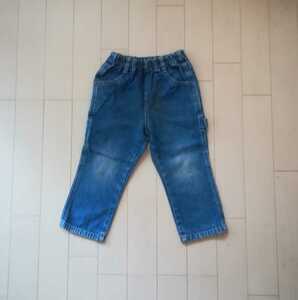  child Denim pants 90 Denim cargo pants man girl 