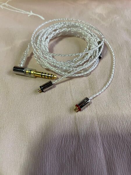 final c106 シルバーコートケーブル mmcx 4.4mm