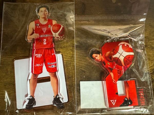 富樫勇樹アクスタ キーホルダーセット 千葉ジェッツ 新品未使用 受注販売 完売品