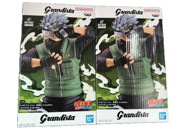 ナルト 疾風伝 フィギュア Grandista はたけカカシ hatake kakashi 2体セット