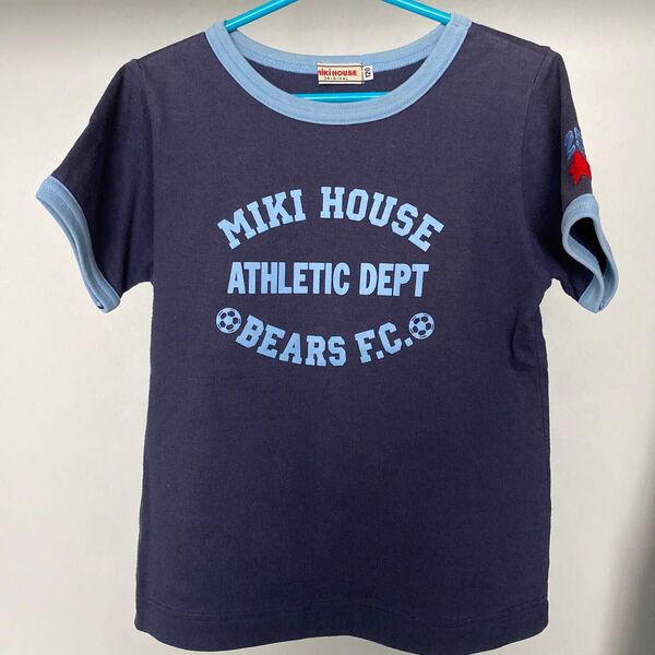 MIKI HOUSE ATHLETIC DEPT BEARS F.C. Tシャツ 120 ミキハウス