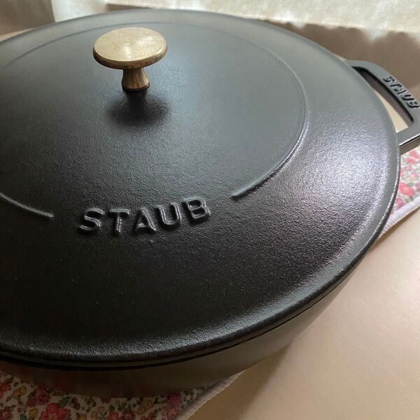 ストウブ STAUB ブレイザー ソテーパン 28cm ブラック