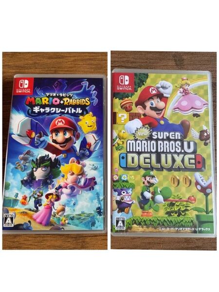 マリオラビッツ ギャラクシーバトル スーパーマリオブラザーズ・Uデラックス Switch ソフト