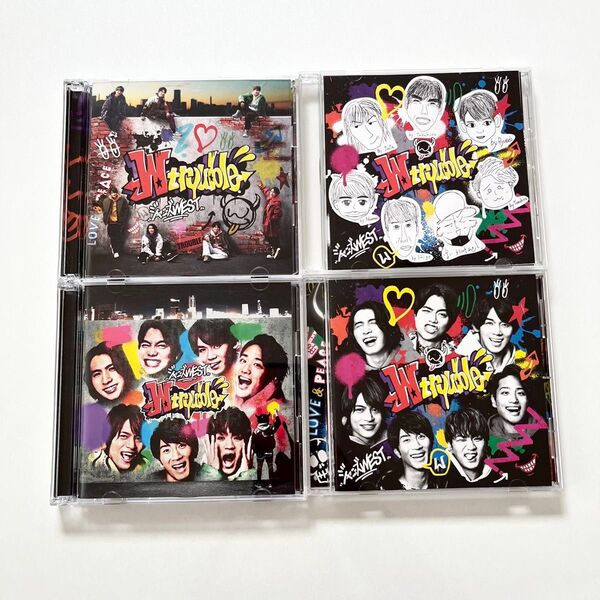 ジャニーズWEST WEST. Wtrouble 4形態セット