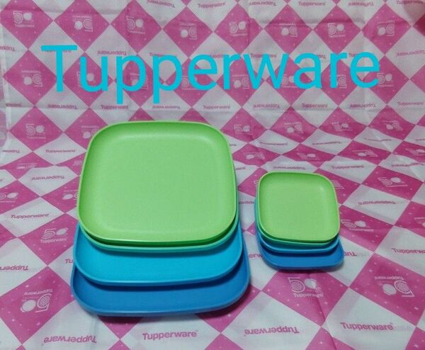 タッパーウェアTupperware クローバーセット4個 ミニクローバーセット 4個 未使用 昭和レトロ