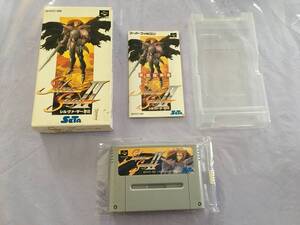 0510-005 スーパーファミコン シルヴァサーガ2 箱説付き 動作品 SFC スーファミ