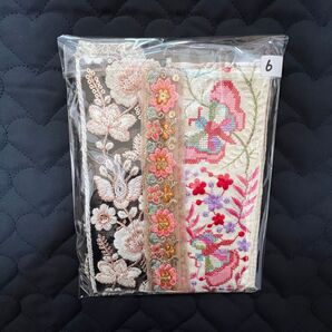 インド刺繍リボン アソート6