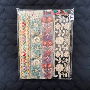 インド刺繍リボン アソート12