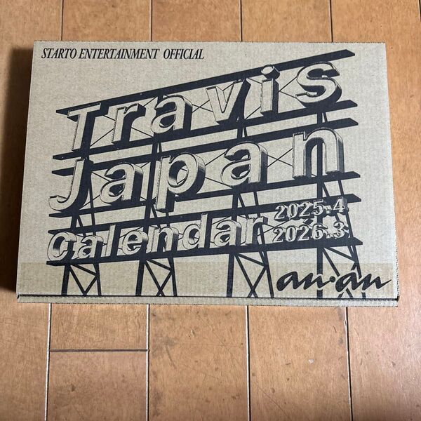 Travis Japanカレンダー 2025.4→2026.3