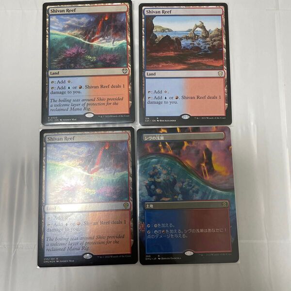 シヴの浅瀬 MTG 日本語 英語 英語foil マジックザギャザリング