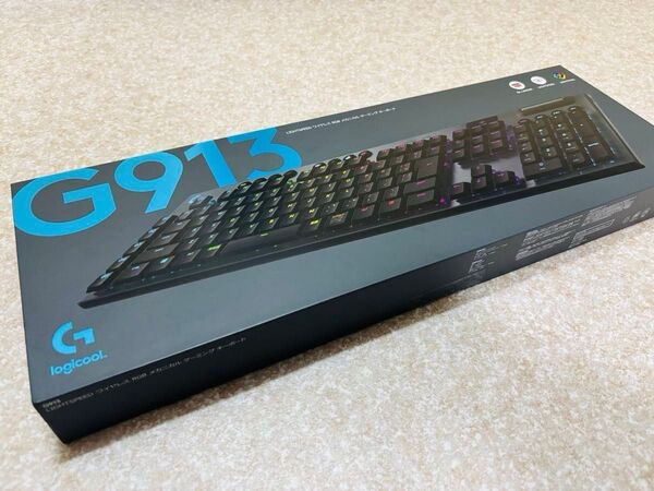 【新品】【未開封】Logicool G913 LIGHTSPEED ワイヤレス RGB メカニカル ゲーミングキーボード リニア