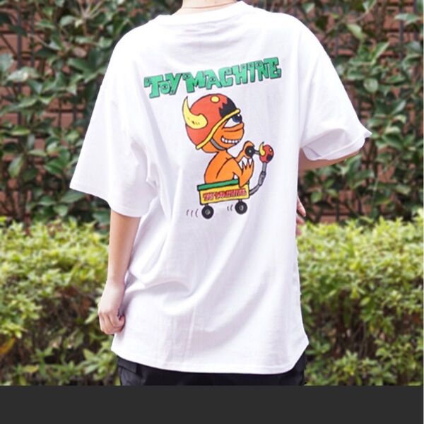 TOY MACHINE トイマシーン 半袖 Tシャツ L 半袖Tシャツ