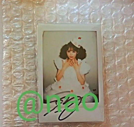 ラッフルくじ FRUITS ZIPPER 櫻井優衣 生誕ラッフル サイン入りチェキ