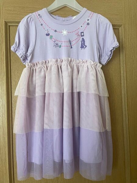 SHOO LA RUE ラプンツェルワンピース 110cm シューラルー キッズ 子供服 女の子 ディズニー