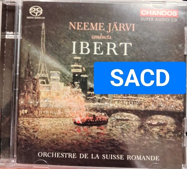 SACD イベール 管弦楽曲集 ibert ネーメヤルヴィ neeme jarvi クラシック シャンドス chandos