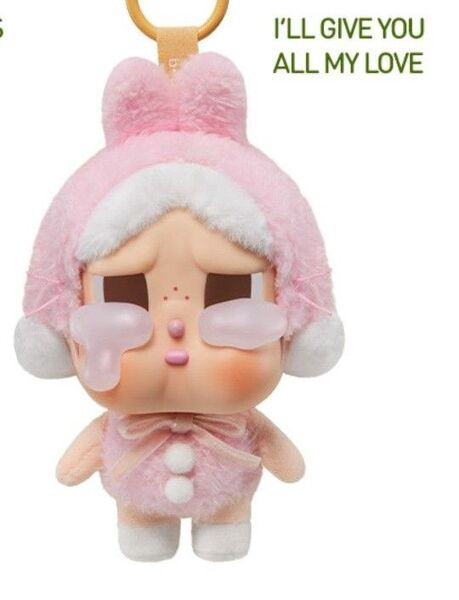 CRYBABY Crying Again シリーズ フェイスぬいぐるみ うさぎ