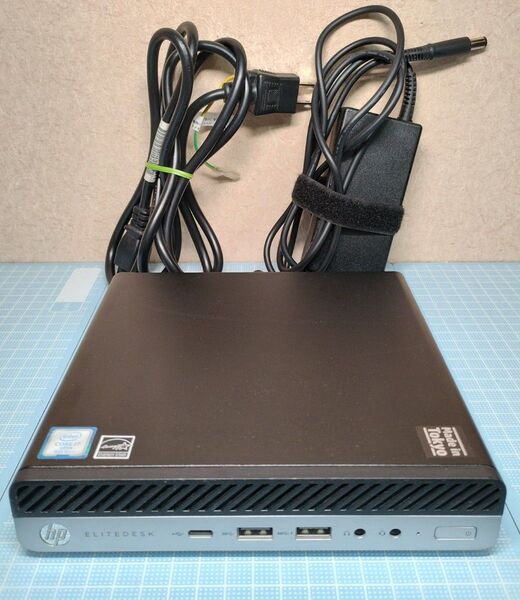 HP EliteDesk 800 G4 DM 35W/Core i7-8700T/NVMe256GB/メモリ16GB/Office