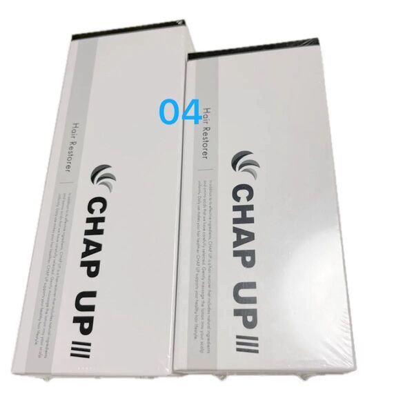 チャップアップ CHAP UP 04 育毛剤 120ml 本体 レフィル 2箱 新品未開封 送料無料