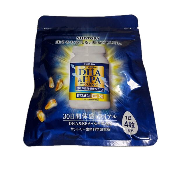 サントリー DHA EPA プラスビタミン セサミンEX 120粒