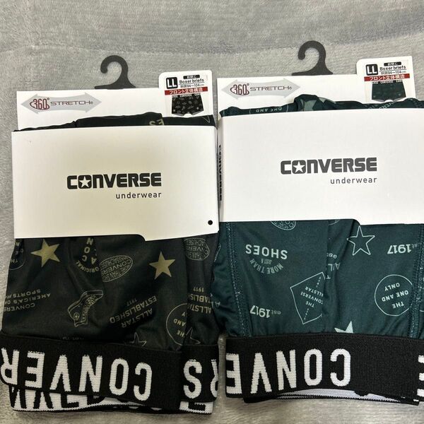 LL CONVERSE ボクサーパンツ LL 2枚セット 新品 未使用 前閉 ストレッチ