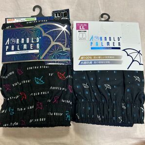 LL ARNOLD PALMER LL 2枚セット メンズ トランクス メンズ パンツ 綿100 こだわりのスリット入 前びらき