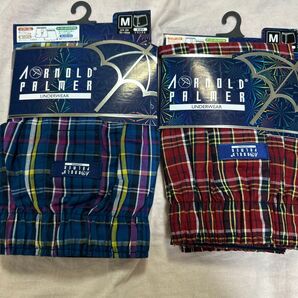 メンズ M トランクス ARNOLD PALMER メンズトランクス Mサイズ 2枚 前開 綿100 スリット入 こだわり下着