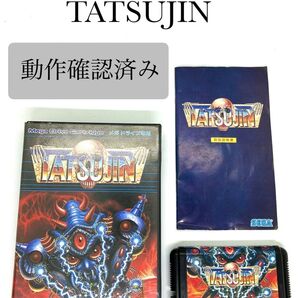 メガドライブ【 TATSUJIN(達人) 】動作確認済 レトロゲームカセット