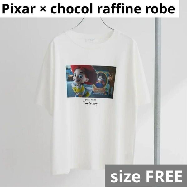 価格相談× Pixar Toy story スリーショットTee 半袖 Tシャツ ピクサー トイストーリー プリント コラボ