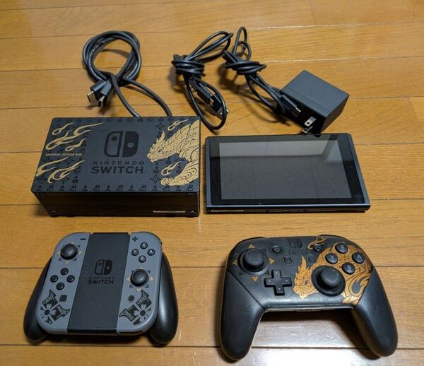 Nintendo Switch モンスターハンターライズ スペシャルエディション セット ※中古品