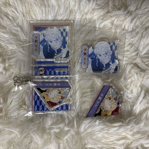 宇髄天元 鬼滅の刃 ジャンプショップ アクスタ アクキー スタンド&チャームコレクション