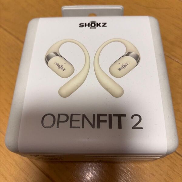Shokz OpenFit 2 ワイヤレスイヤホン ベージュ 新品未開封