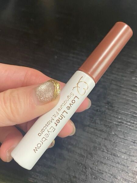 1回のみ使用 定価1320円 ラブライナー シグネチャーフィットマスカラ アイブロウ ライチブラウン 眉マスカラ