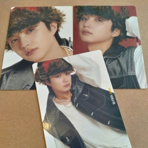BE:FIRST GRIT トレカ 3点セット JUNON ジュノン A B C