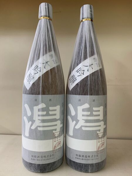 新潟 大吟醸 潟一 1.8L 2本セット