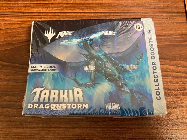 【未開封】タルキール龍嵐録 コレクターブースター 英語版 1BOX
