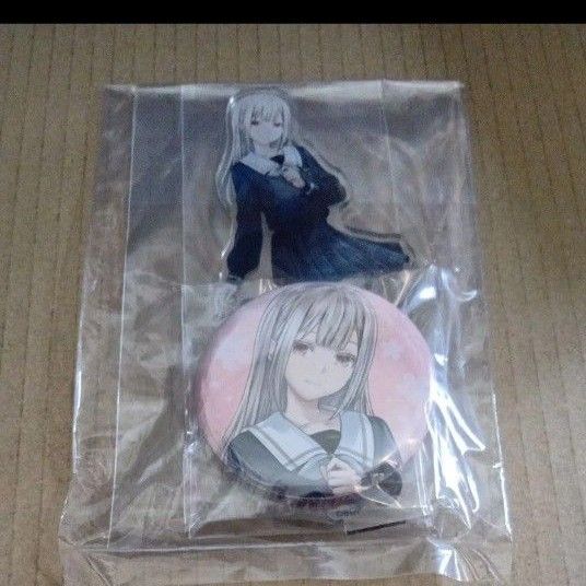 Bang Dream! Ave Mujica ゲーマーズフェア景品 若葉睦アクリルフィギュア 缶バッジセット