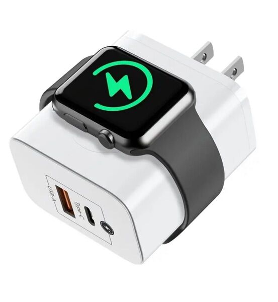 apple watch 3W 充電付き USB-C 20W USB-A 18W充電アダプター