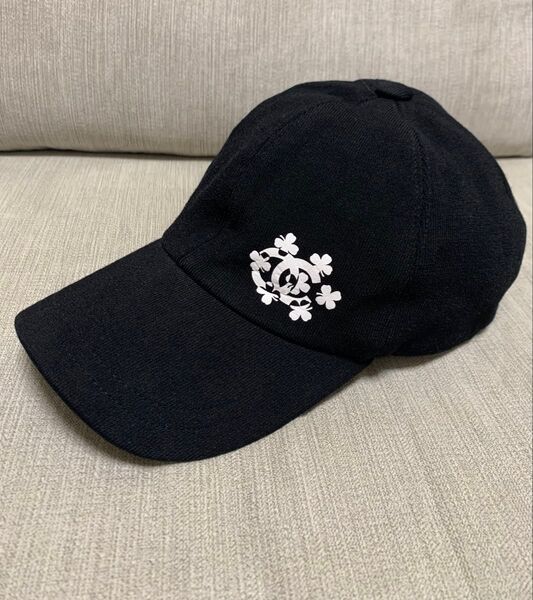 シャネル CHANEL キャップ 帽子 ココマーク クローバー レア物