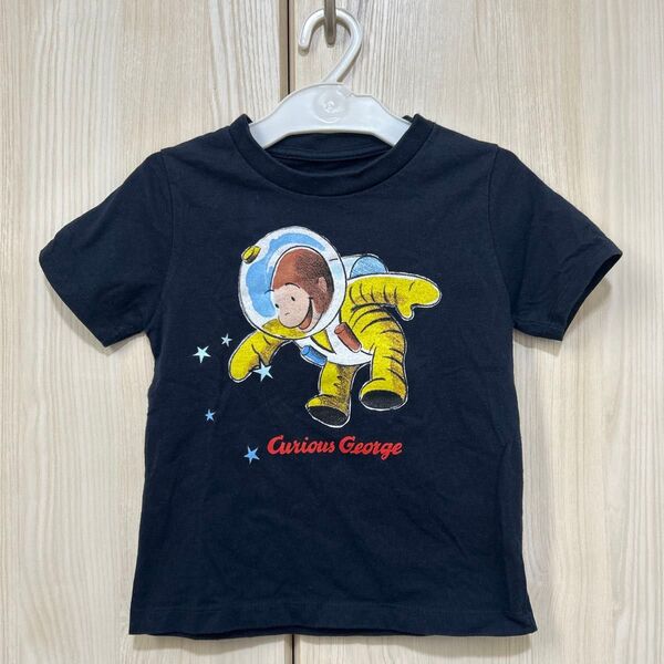 【美品】graniph グラニフ おさるのジョージ 半袖Tシャツ