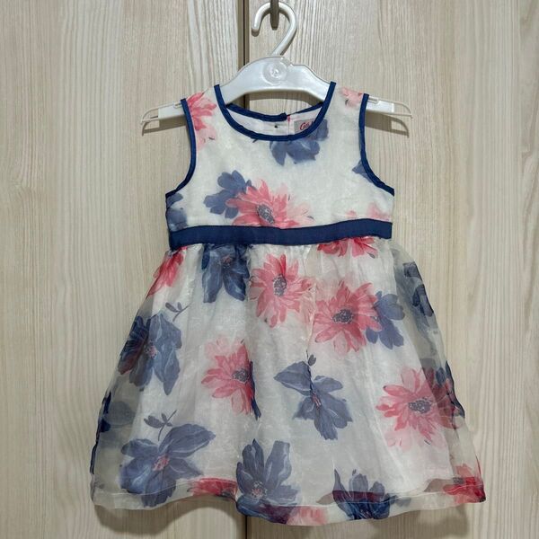 【美品】Cath Kidsキャスキッズ 花柄ワンピース ドレス 女の子 フォーマル 子供服