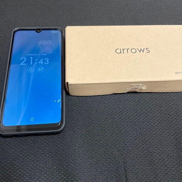 arrows We2 M07 6.1インチ メモリー4GB ストレージ128GB ライトブルー ほぼ未使用品