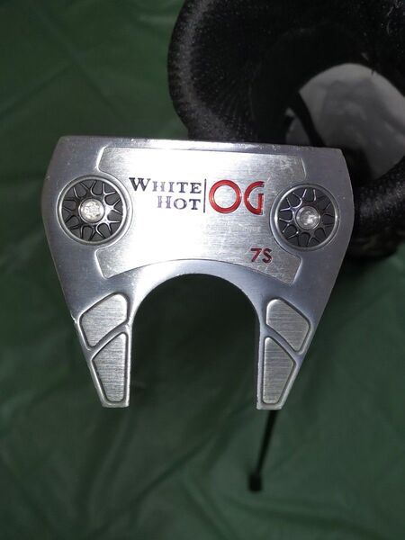 オデッセイ ODYSSEY WHITE HOT OG #7S 約33.5インチ SuperStroke新品グリップ