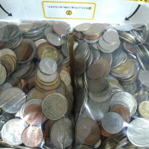 外国コイン 硬貨 まとめ 5kgオーバー 外国銭 海外コイン 古銭 コイン アジア ヨーロッパ 雑銭 アメリカ ドル 古銭