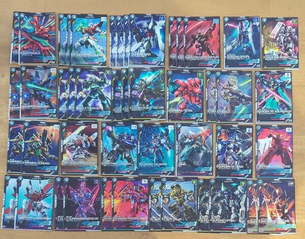 機動戦士ガンダム アーセナルベース 42種 79枚 まとめ売り